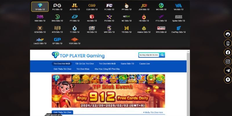 30 sảnh Nổ hũ sôi động, lôi cuốn tại 789win